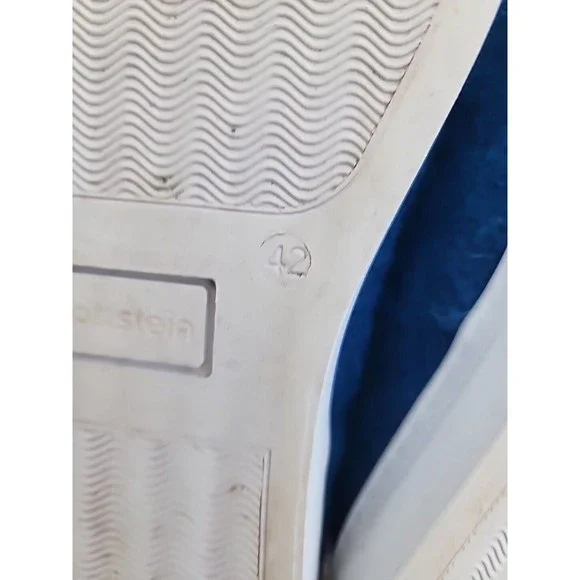 Gottstein Shoes Womens US 10 EU 42 US Wool Felt Lace Up Blue Casual Low Top - Picture 5 of 6